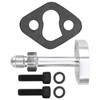 Turbo Oil Water Drain Return Flange Adapter Kit Aluminium Alloy