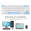 Mechanical Keyboard 68 Keys RGB Backlight Compact Wired Keyboard with