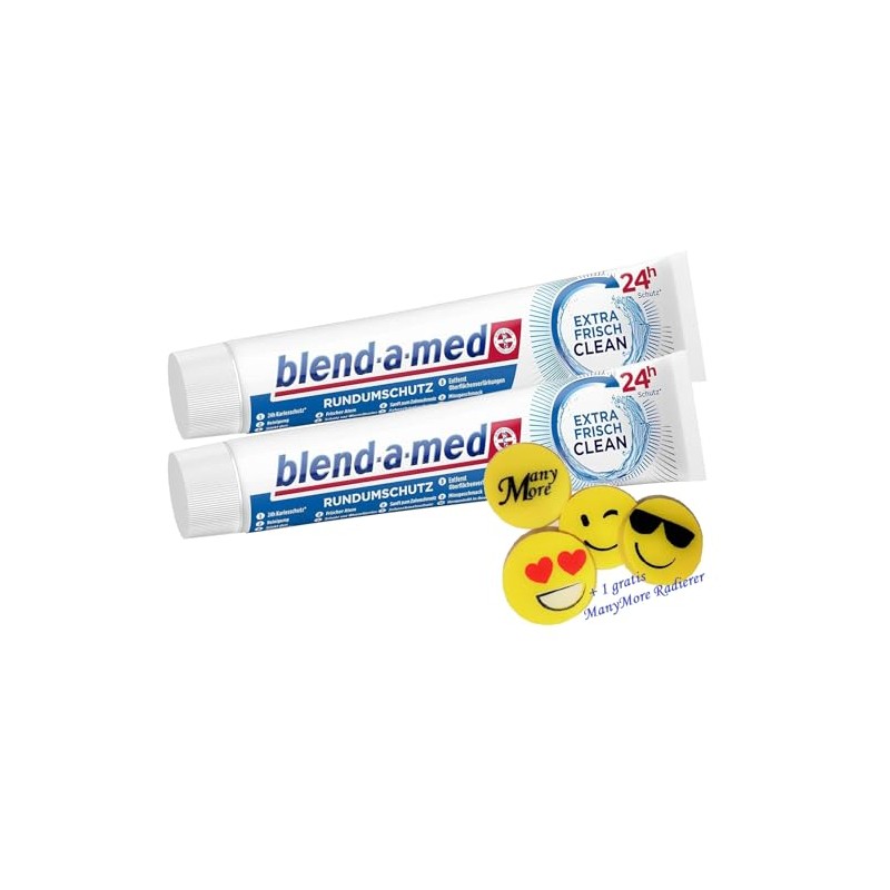 2 x Blend-a-med Extra Fresh Clean All-Round Protection Toothpaste -