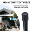 Tent Poles for Tarp, AVOFOREST Camping Tent Tarps Poles Adjustable