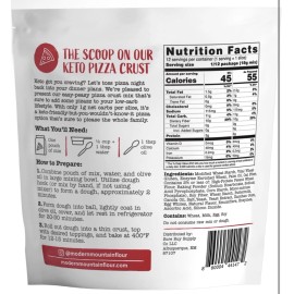 Does Not Apply Modern Mountain Keto Pizza Crust - Low Carb Keto - Only 1g Net Carbs -