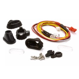 Integy V2 Large T2 Style LED Yellow Fog Light (2) Set for 1/10 Off-Road & Rock Crawlers