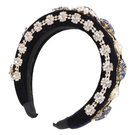 FOMIYES 1pc Style Hairband for Women Elegant Headband Rhinestones Comfortable Fit for Hairstyles for Parties and Everyday Wear Lightweight Design for Day Comfort