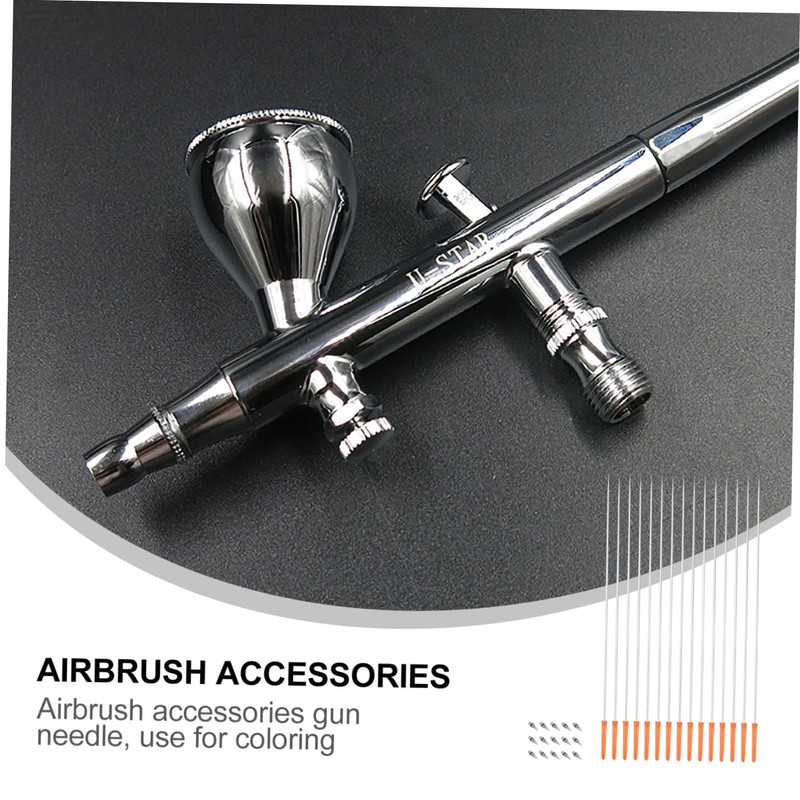 DOITOOL 1 10pcs Airbrush Parts Airbrush 0.2mm Needle Airbrush Nozzles