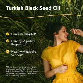 NORTH AMERICAN HERB & SPICE NORTH AMERICAN HERB & SPICE Black Seed Oil 1000 mg - 90 Count - Liver, Gallbladder & Intestinal Function - Heart & Digestive Health - Black Seed Oil, Oregano Oil, Fennel - Non-GMO - 45 Servings