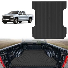 Nilight 5.7ft Rubber Short Bed For 2014-2018 Chevy Silverado 2015-2019 GMC Sierra 2500
