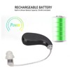 Hearing Amplifier Rechargeable Portable Sound Amplifier with Adjustable Volume for