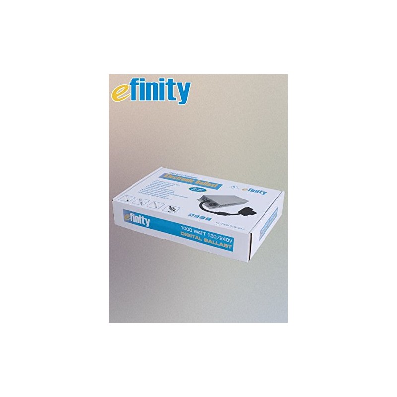 eFinity Mini 1000W 120V/240V Digital Dimmable Electronic Ballast 600W/750W/1000W, Compatible