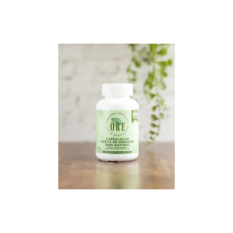 Ore, 300 Capsulas Soft Gel Aceite De Orégano