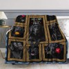 Levens Black Dog Blanket Gift for Girls, Just A Girl