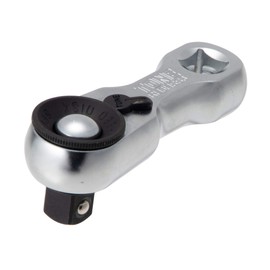 TONE Stubby Ratchet Handle (Hold Type) RH3HSS3 Drive Angle 0.37 inches (9.5 mm) (3/8 inches)