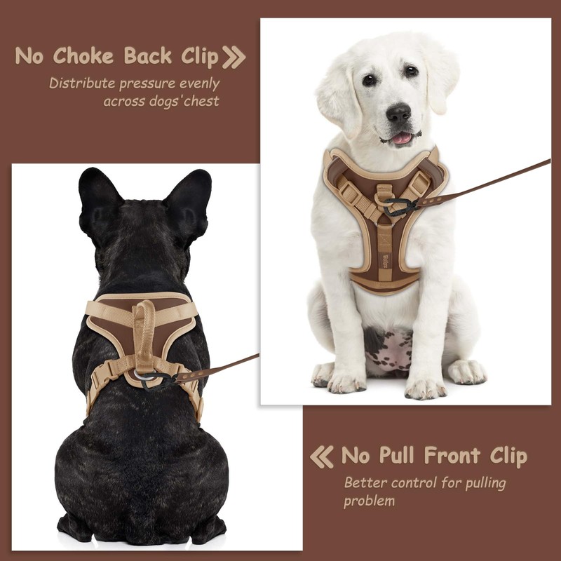 Wolfone No Pull Dog Harness Adjustable Soft Padded Pet Vest