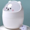 Cute Mini Desktop Bin, Tiny Desk Bin, Table Bin with