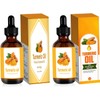 Juego de 2 paquetes de aceite esencial cúrcuma natural para