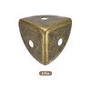 sourcing map 4Pcs Decorative Box Corner Cover, 18mm Metal Edge