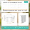 SHYUJAJIE Extra Wide Baby Gate, 30" tall189 Wide Configurable Baby