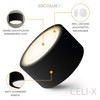 SSC-LUXon CELI-X LED Surface-Mounted Ceiling Light Matt Black Flat and
