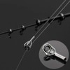 LNJLQW 54 Piece Top Guide Kit Fishing Rod Guides Eye