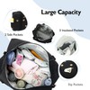 LORADI Diaper Bag Tote with Insulated Pockets and Stroller Hooks