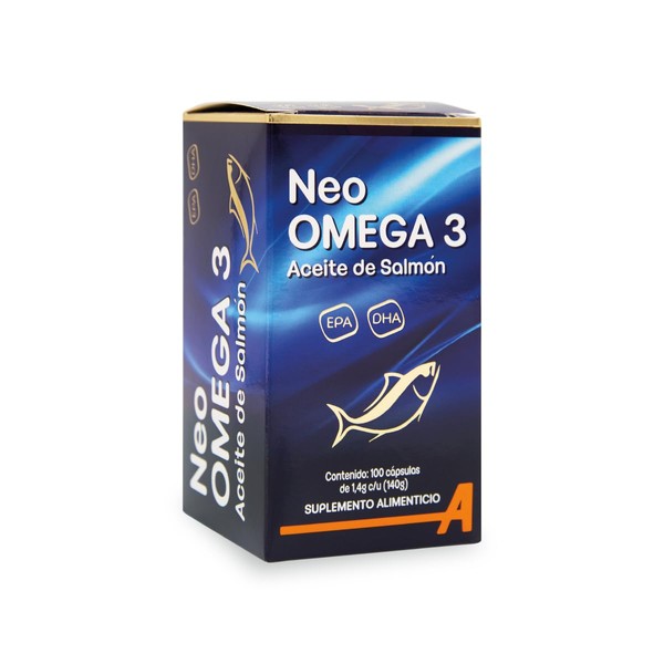 ANAHUAC Neo Omega 3 Aceite de Salmn, 100 Cpsulas Blandas,