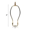 Creative Hobbies 8-Inch Lamp Harp Kit - Gold Finish |