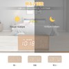 Electime Alarm Clock, Alarm Clock, Bluetooth 5.0, Wireless Charger, 3