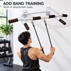 Wall Mounted Multi-Grip Pull Up and Dip Station with Adjustable