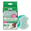Spongables Pedi Scrub Foot Exfoliating 20+ Wash Sponge, Mint, 1