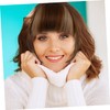 Vaguelly Clip in Bangs for Women Invisible Fake Bangs Hair