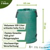TTL Garden 3 x 120 L Garden Sacks, Self-Standing, 4