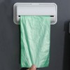SquarezhenBo 1Pc Beige Trash Bag Dispenser Roll Holder,Kitchen Trash Bag