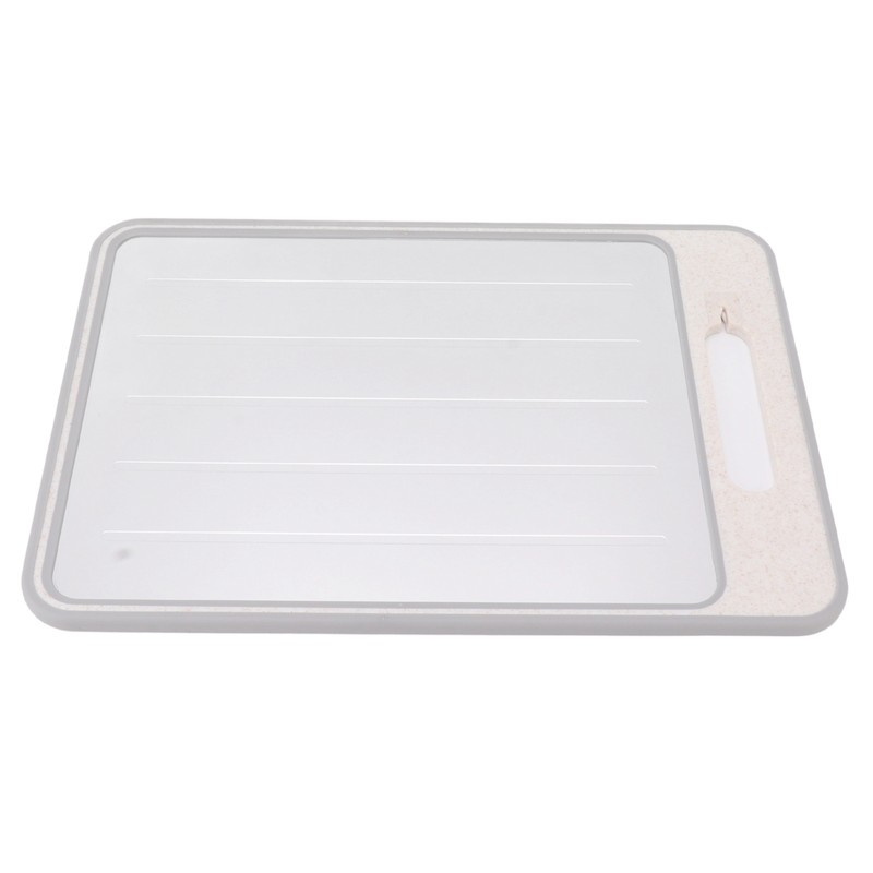 Defrosting Cutting Board Double Sided Chopping Board with Knife Sharpener