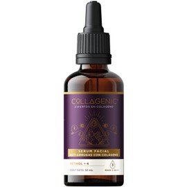 Serum Retinol, Baba de Caracol, Colageno Hidrolizado, Inositol, Vitamina E y Ácido Hialurónico - COLLAGENIC Serum Facial Skin Care Antiarrugas y Antiedad Hidratante Facial Sin Sensación Grasosa