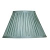 Oaks Lighting 10-inch Duck Egg Blue Immitation Mushroom Pleated Shade,