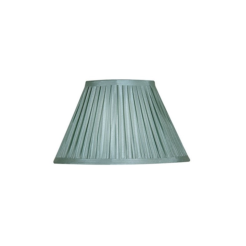 Oaks Lighting 10-inch Duck Egg Blue Immitation Mushroom Pleated Shade,
