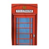 Elgate London Red Telephone Box Tea Towel - British Souvenir