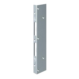 BASI Repair Angle Strike Plate for Interior Doors Room Doors 300 x 60 x 21 mm Universal Repair Strike Plate DIN Right/Left Strike Plate Galvanised Steel