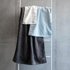 Sodateru Towel "feel" Bath Towel, Color: Charcoal (Gray Hue)