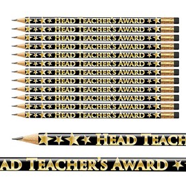 12 Head Teachers Award Childrens Pupils School Teachers Reward Pencils Primary Teaching Services