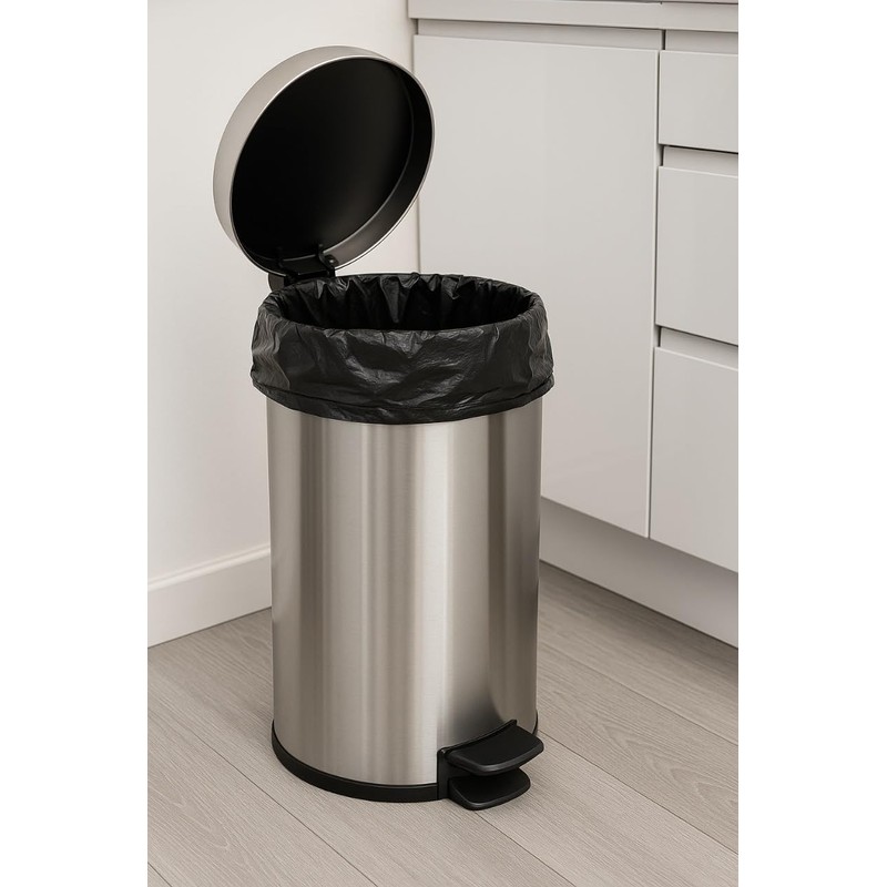 Heavy Duty Black Bin Bags 70L – 30 µm Extra
