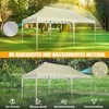 HOTEEL 10x20 Canopy Pop Up Canopy with Sidewalls, Waterproof Party