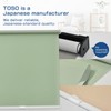 TOSO Roller Blinds 30" W 71" H Dark Grey Cordless
