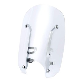 TCT-MOTORPARTS Windshield Windscreen w/ Mounting Hardware Fit For Indian Scout 2015-2024; Scout ABS/Scout Sixty ABS 2019-2022; Scout Bobber Sixty ABS/Scout 100th Anniversary 2022 Clear Chrome