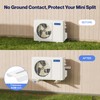 Della Outdoor Wall Mounting Bracket for Ductless 6000-36000 BTU Mini