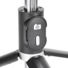 Tripod Selfie Stick with Light Mobile Phone Wireless Bluetooth Foldable