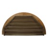 Shed Windows and More Wooden Gable Vent 40" Half Moon