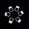 YANTAISIYU 100 piezas de anillos de pegamento para pestaas, vasos
