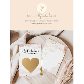 Joli Coon Pregnancy announcement scratch off cards - You are going to be a daddy - Dad pregnancy scratch off announcement with envelope