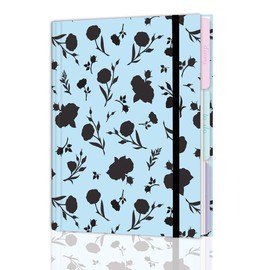 Elegant daily planner/dairy, Work notebook, Work planner, Daily To Do list notebook, Weekly planner pad with HardCover and Elastic Closure, Size 16,5 х 22,5 cm (Colorful3)