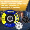 LAIWOO CSD Disc Grinding Disc, Purple Cleaning Disc Set, Coarse